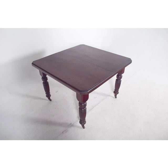 English Victorian Dining Table, 1890s For Sale - Image 9 of 11