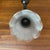 Brown Antique Industrial Steel Wall Sconce With Holophane Glass Shade For Sale - Image 8 of 12