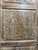 Antique Floral Carved Barn Door – Distressed Wood Sliding or Hinged Statement Door 96x36 For Sale - Image 4 of 7
