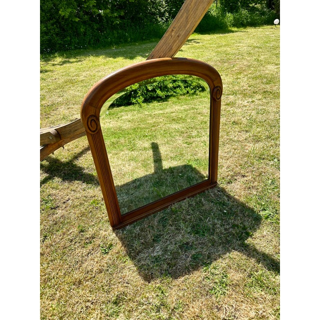 1930s Vintage Art Deco Mirror, 1930 For Sale - Image 5 of 14