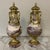 Pair 19th Century French Louis XVI Marble & Bronze Cassolettes represent the epitome of affluence! Hand-crafted from...