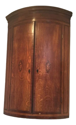 Antique Hanging Corner Cupboard C1760