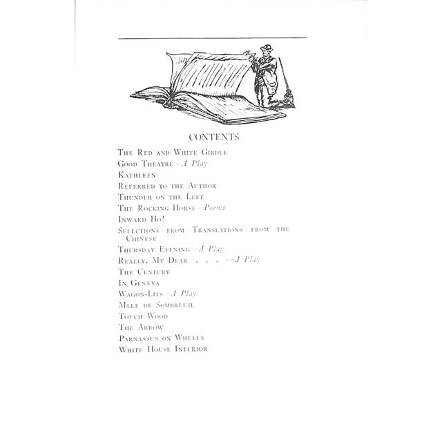 "Fifth Avenue Bus: A Whole Library" 1933 Morley, Christopher For Sale - Image 4 of 5