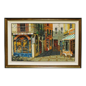 Viktor Shvaiko Plaza Del Correo Viejo Canvas Hand Signed Fine Art #/360