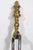 Brass Antique Brass and Steel Fireplace Tongs For Sale - Image 8 of 10