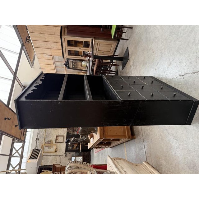 Antique Grocery Store Cabinet For Sale - Image 9 of 12
