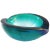1950s Venini Iridescent Murano Art Glass Bowl For Sale