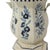 Vintage 1980s Hand-Painted Blue and White Toleware Table Lamps For Sale - Image 4 of 7