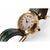 1990s 1990s Cartier Pasha 1035 Automatic Watch 18k Gold Ivory Dial Alligator Strap 35mm For Sale - Image 5 of 10