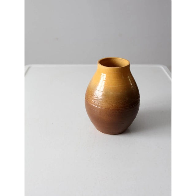Vintage Studio Pottery Vase For Sale - Image 4 of 8