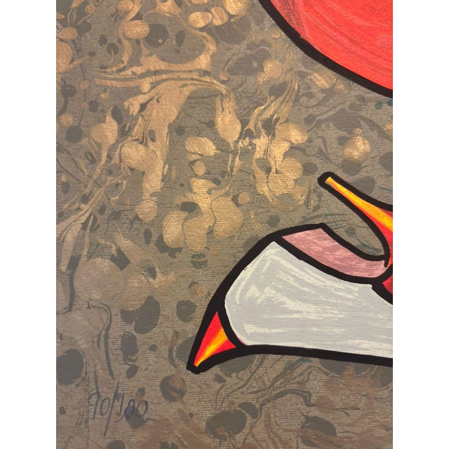 Juarez Machado Signed Limited Edition Serigraph – Champagne Dialogue For Sale - Image 4 of 4