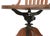 Wood Late 19th Century Victorian Oak Swivel Desk Chair For Sale - Image 7 of 14