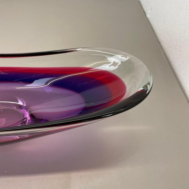 Gold Murano Glass Centerpiece by Flavio Poli, 1970s For Sale - Image 8 of 18