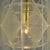 Small Mid-Century Modern Pendant Lamp in Clear Acrylic Glass, Wire and Brass, 1970s For Sale - Image 16 of 18
