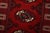 Turkmen Runner 2’7” X 9’6” Red Wool Vintage Tribal Hand-Knotted Oriental Rug For Sale - Image 4 of 11