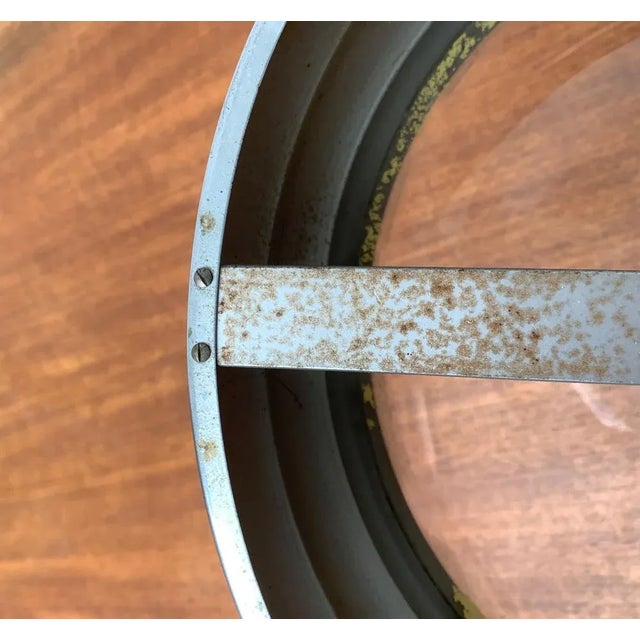 Art Deco Table Lamp in Chrome and Glass For Sale - Image 9 of 18