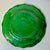 Green 1878 Antique Victorian French l'Art Vegetal Green Majolica Clairefountaine Salad Plates - Set of 3 For Sale - Image 8 of 10