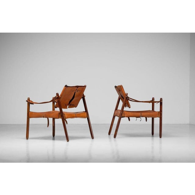 1950s Veranda Lounge Chairs by Jorge Zalszupin for Atelier, Brazil, 1959, Set of 2 For Sale - Image 5 of 18