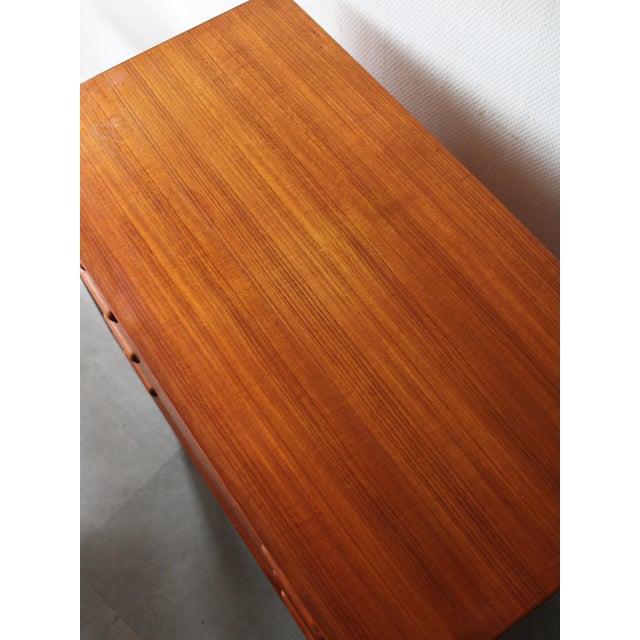 Brown Vintage Danish Chest of Drawers in Teak, 1960s For Sale - Image 8 of 10