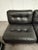 Circa 1970 Original Black Leather Amanta Lounge Chairs by Mario Bellini for C&b Italia For Sale - Image 10 of 18