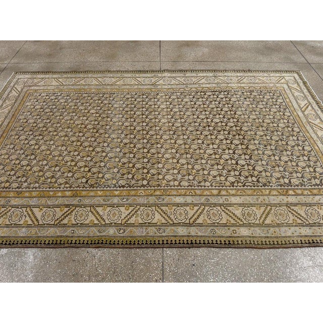 Galerie Shabab Collection Mid-20th Century Persian Malayer Gallery Carpet For Sale In New York - Image 6 of 10