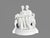 An antique sculpture titled "Duo" This parian porcelain sculpture depicting two young women in flowing dresses seated on a...