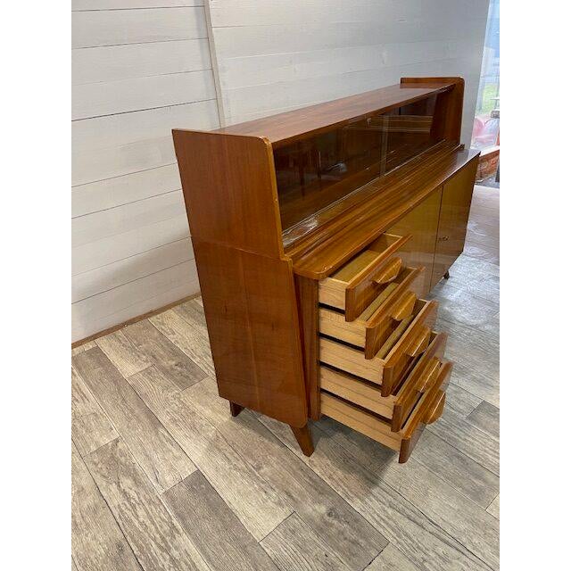 Vintage Dresser from Tatra Furniture, Mahony, 1960 For Sale - Image 6 of 8