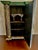 Mid 19th Century Mid 19th Century Spanish Renaissance Revival Armoire - Hand-Carved Saint Michael and Cherubs For Sale - Image 5 of 9
