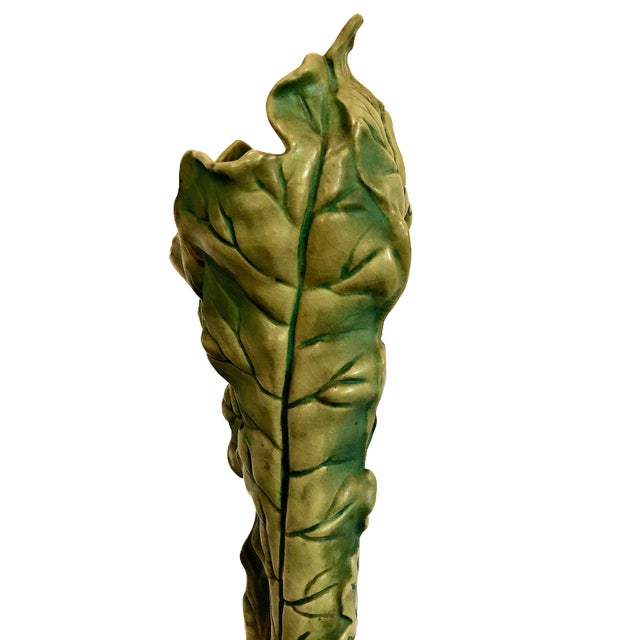 Late 19th Century Pair of Art Nouveau Leafy “Beetle” Vases by Bernhard Bloch For Sale - Image 5 of 11