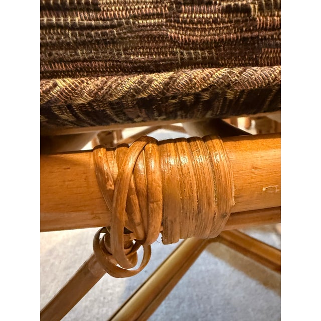 Wood Set of 6 Mid 19th Century Chippendale Rattan Dining Chairs For Sale - Image 7 of 10