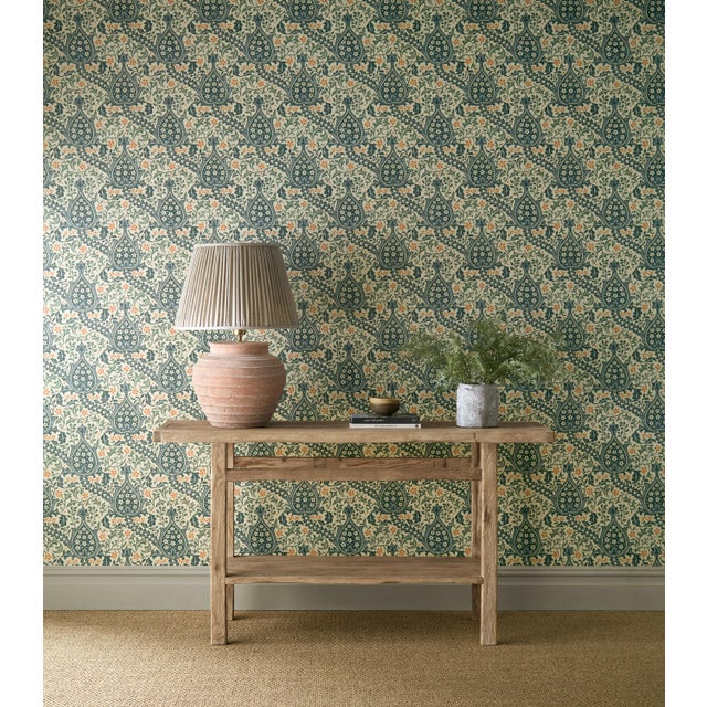 Originally designed as a textile the Persian Tulip features elegant teardrop-shaped motifs. This updated design honours...