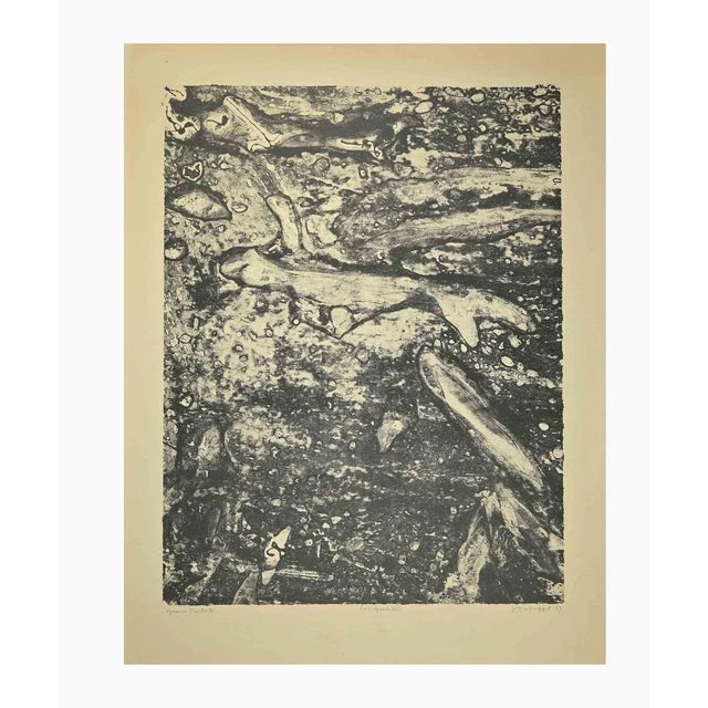 Modern Jean Dubuffet, Les Squales, Lithograph, 1959 For Sale - Image 3 of 3
