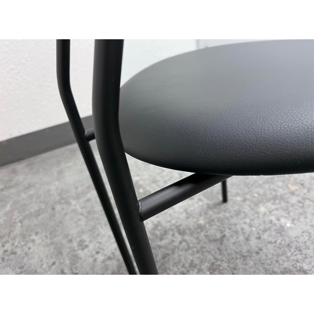Oeo Studio for Gubi Coco Leather Side Chair For Sale - Image 11 of 12