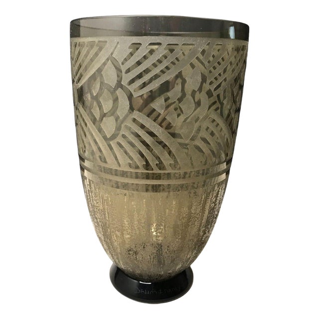 Art Deco Vase from Daum For Sale