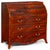 AMERICAN FEDERAL INLAID MAHOGANY CYLINDER DESK Maryland, probably Baltimore or Annapolis circa 1800-10 44 1/4" H x 22 5/8"...