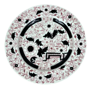 Antique Chinoisserie Ironstone Plate