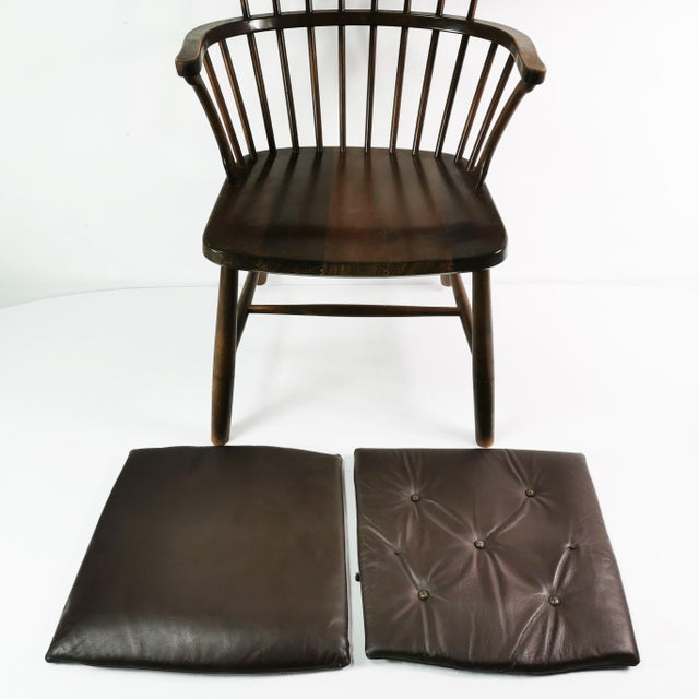 Børge Mogensen Chair attributed to Borge Mogensen for Fredericia Stolefabrik, Denmark, 1950s For Sale - Image 4 of 18