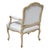 French Antique Bergere Chair, New Upholstered Seating, Very Good Condition For Sale - Image 3 of 11