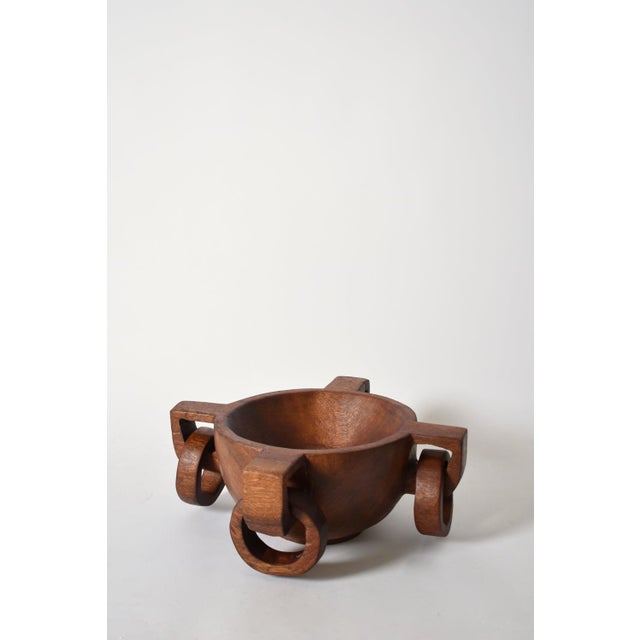 1970s Large African Bowl with Handles, 1970s For Sale - Image 5 of 5