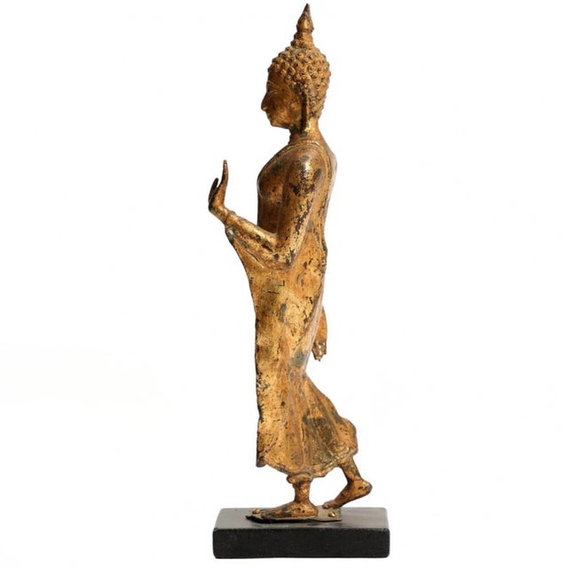 19th Century Figure of the Walking Buddha For Sale - Image 3 of 4