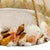 Late 20th Century Late 20th Century Artisanal Seashell-Embellished Mesh Food Cover Dome With Twisted Rope Finial For Sale - Image 5 of 9