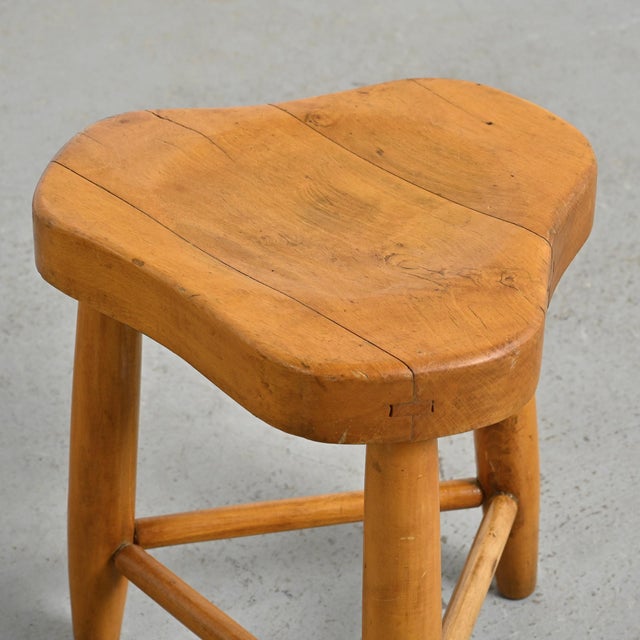 1960s Stool from Christian Durupt, 1960s For Sale - Image 5 of 11