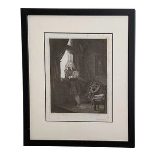 Late 18th Century Rembrandt Etching #25, by Francesco Novelli For Sale