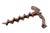 19th Century Carved Treen Corkscrew For Sale