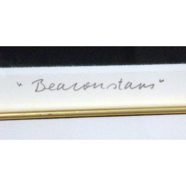 1980s Photorealist Gh Rothe "Beaconstars" Signed and Numbered Mezzotint Etching For Sale - Image 5 of 8