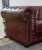 Chesterfield Sofa with Top Leather For Sale - Image 4 of 9