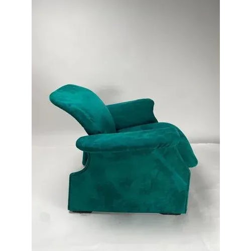 Gavina Sforzesca Armchair attributed to Studio Simon, 1980s For Sale - Image 4 of 10