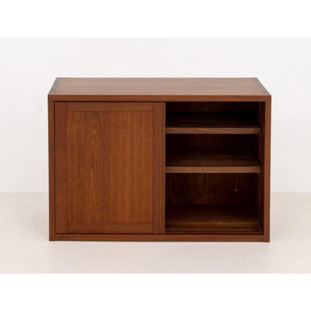 Mid-Century Modern George Nakashima Walnut Hanging Cabinet, 1978 For Sale - Image 3 of 13