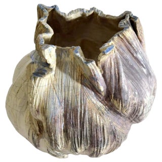 Mid-Century Dutch Pottery Vase For Sale