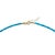 Metal Tiny Turquoise Tube Gold Bead Necklace For Sale - Image 7 of 12
